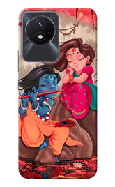 Radhe Krishna Vivo Y02/Y02T Back Cover